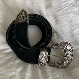 Free People western style suede belt